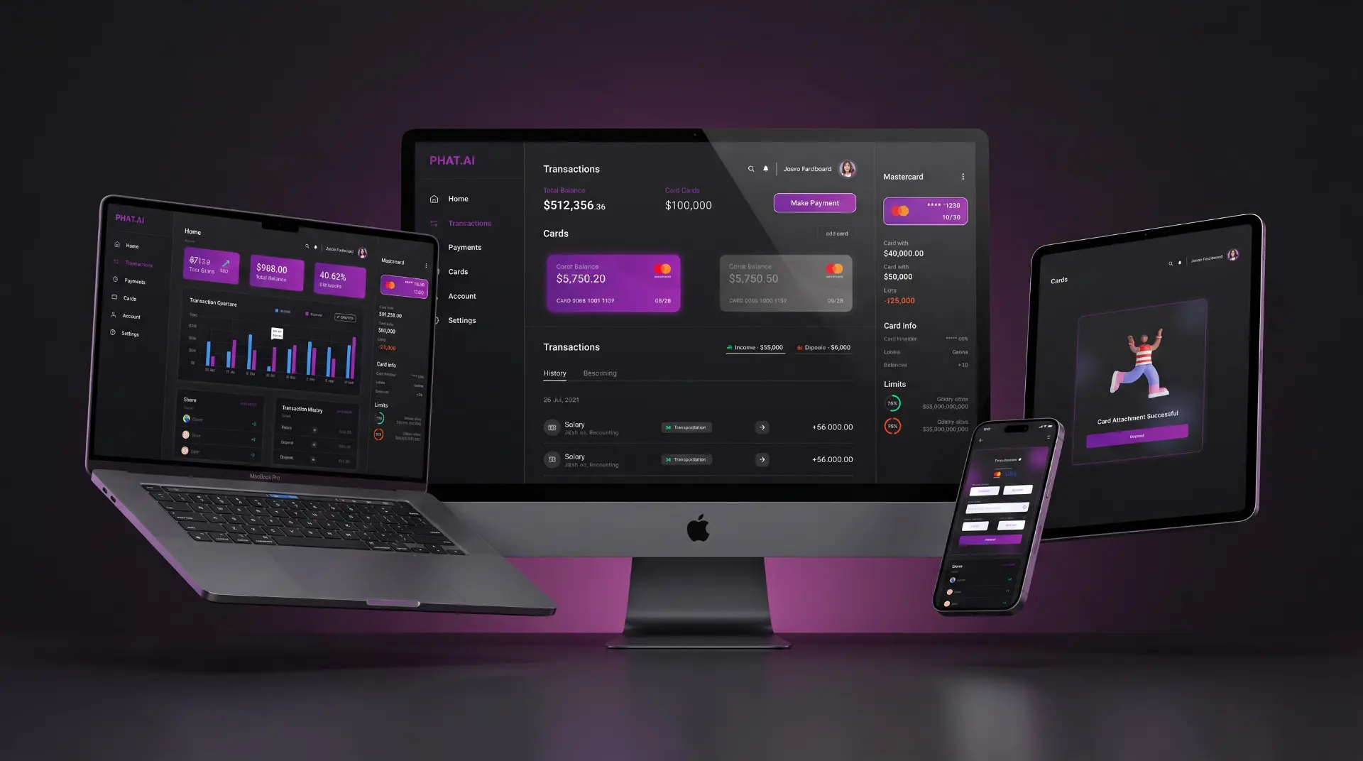 PHAT AI — Financial Services SaaS Platform