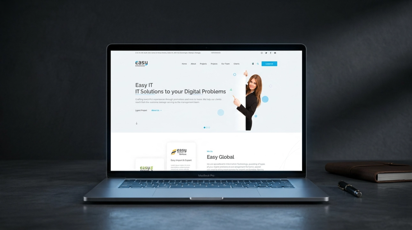 Easy BSDN — Corporate Business Group Website