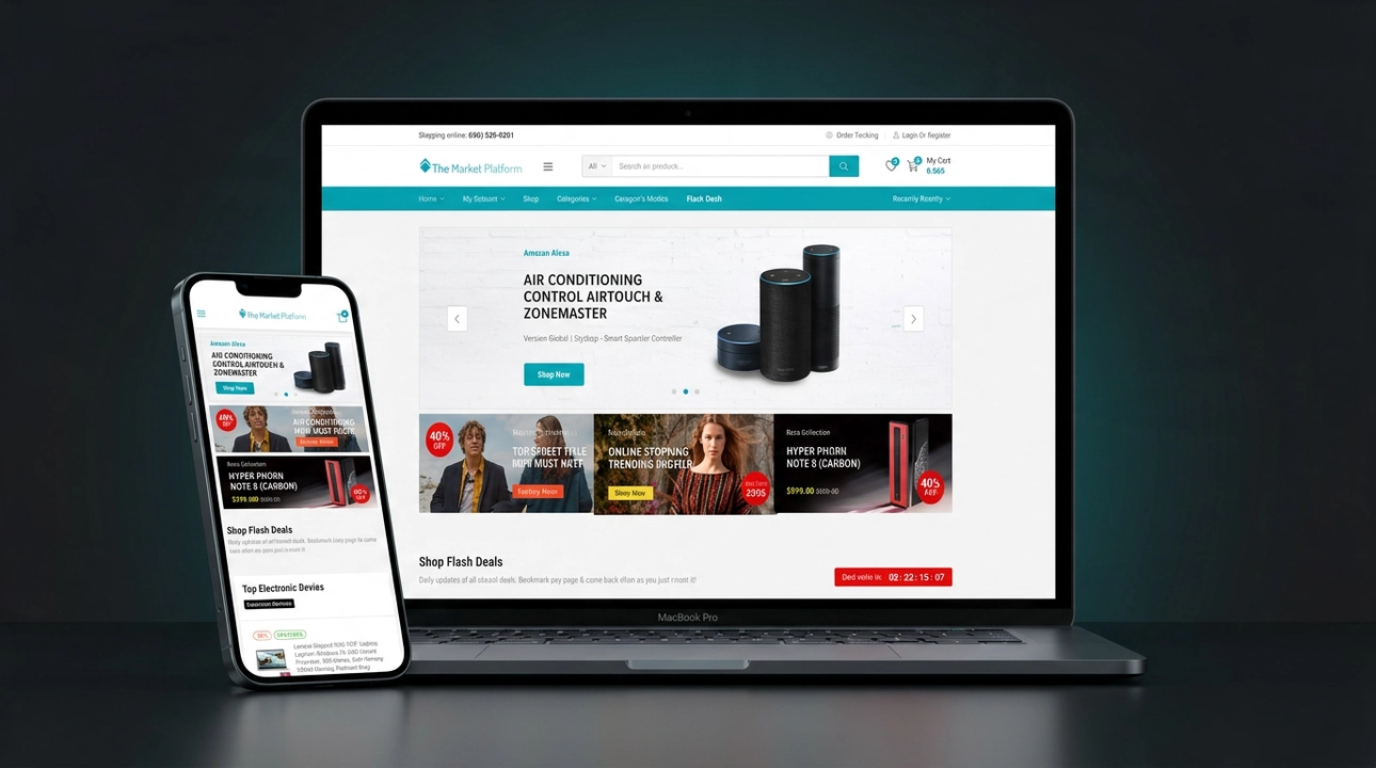 The Market — Multi-Vendor Marketplace Platform