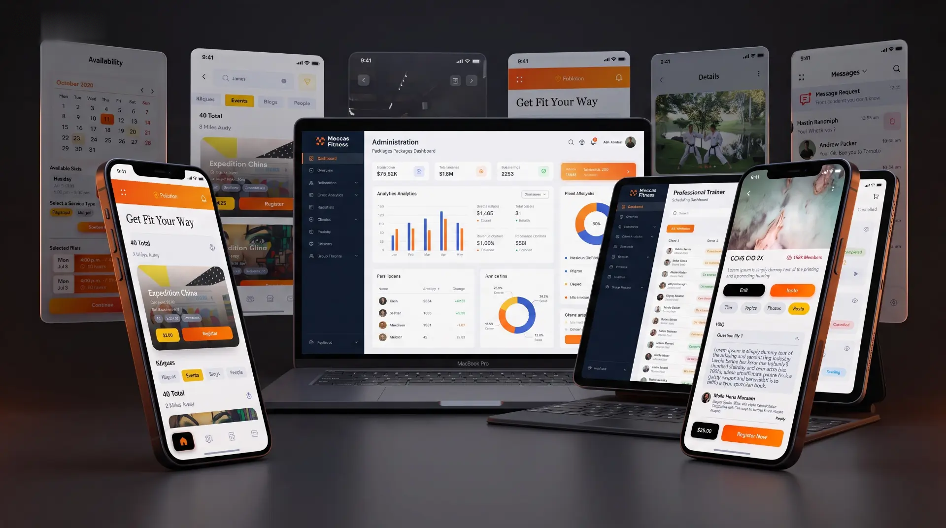 Mecca Fitness — Fitness, Wellness & Professional Services Platform