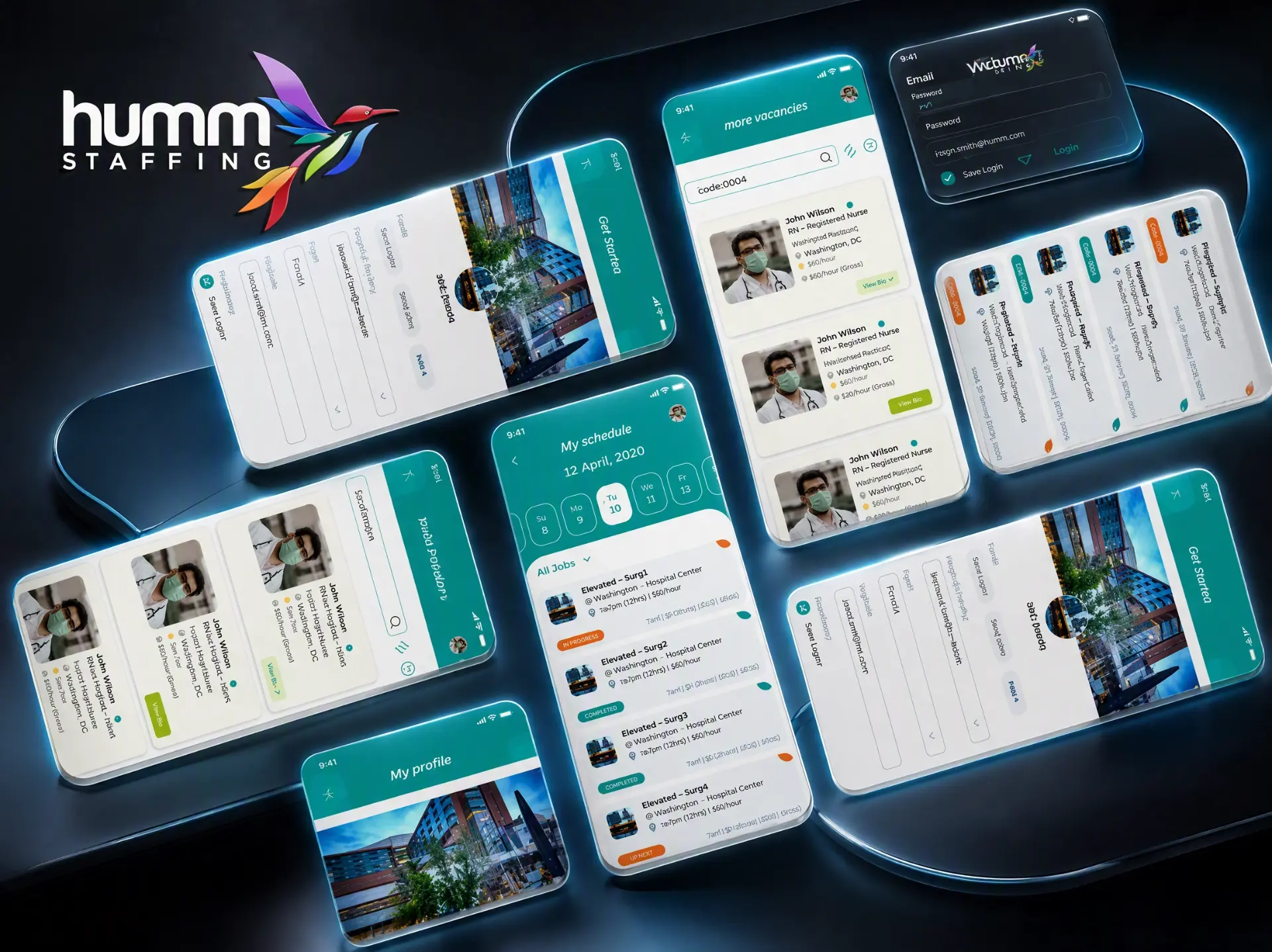 HummStaffing — Healthcare Staffing & Workforce Management Platform