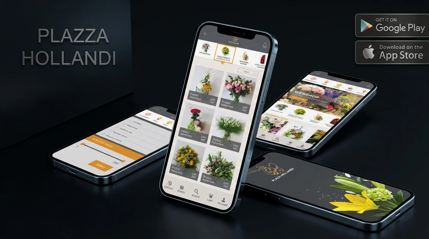 Plaza Hollandi — Luxury Flower Ordering & Delivery Platform