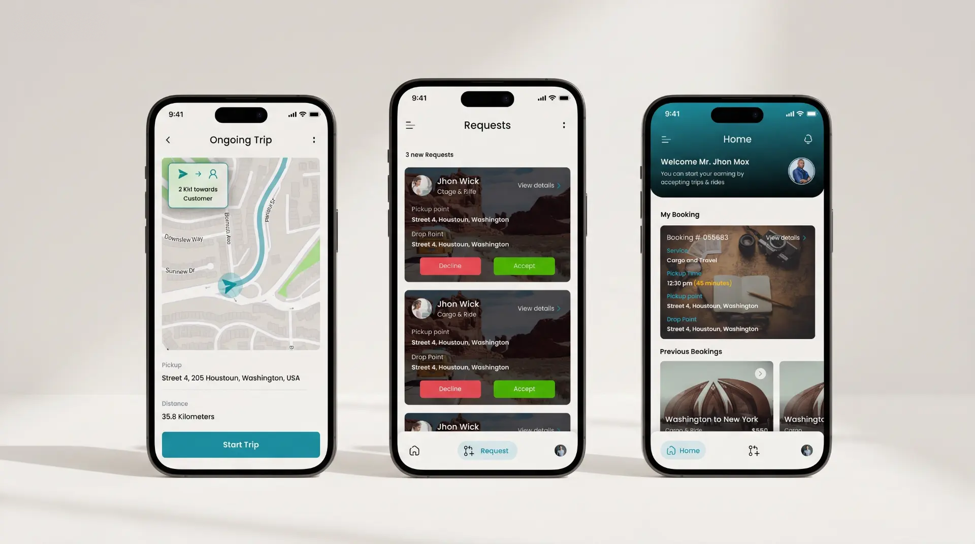 Travulas Ride Booking App — Passenger & Driver Ride-Booking Platform
