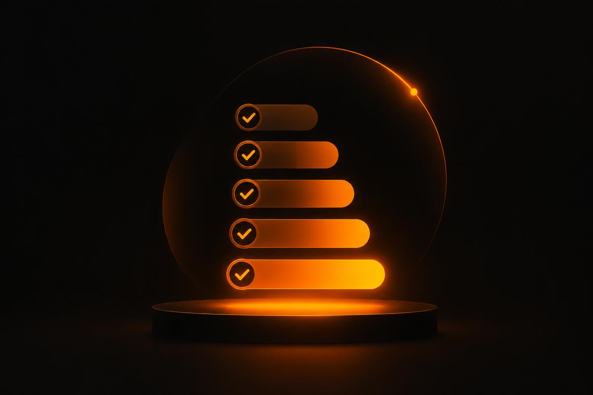 Glowing bars indicating growing strain on a system